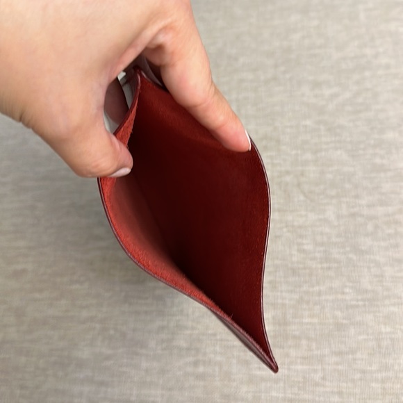 🦋 Beautiful red genuine leather butterfly tablet cover from Spain! - Picture 8 of 12